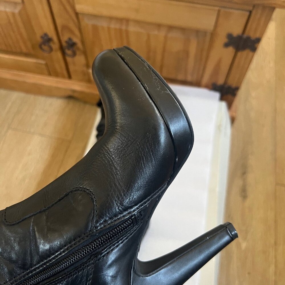 JESSICA SIMPSON KNEE HIGH BLACK BOOTS SIZE - Picture 8 of 16